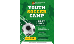 Registration Open for Youth Soccer Camp July 25-27, 2023